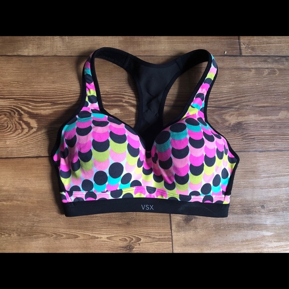 VSX polka dot sports bra - Picture 1 of 4